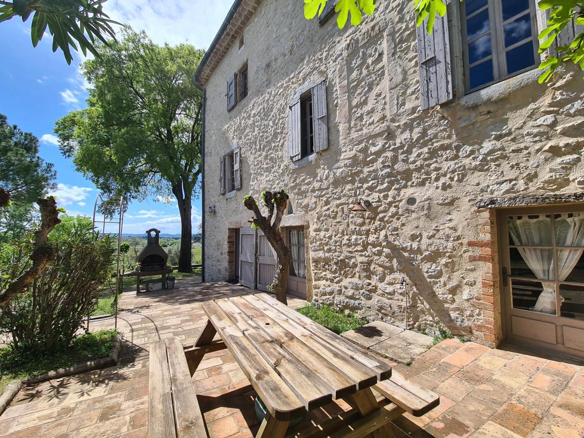 La Bastide De Peyremale, Gites En Cevennes, Piscine, Tennis Bagard Exterior foto