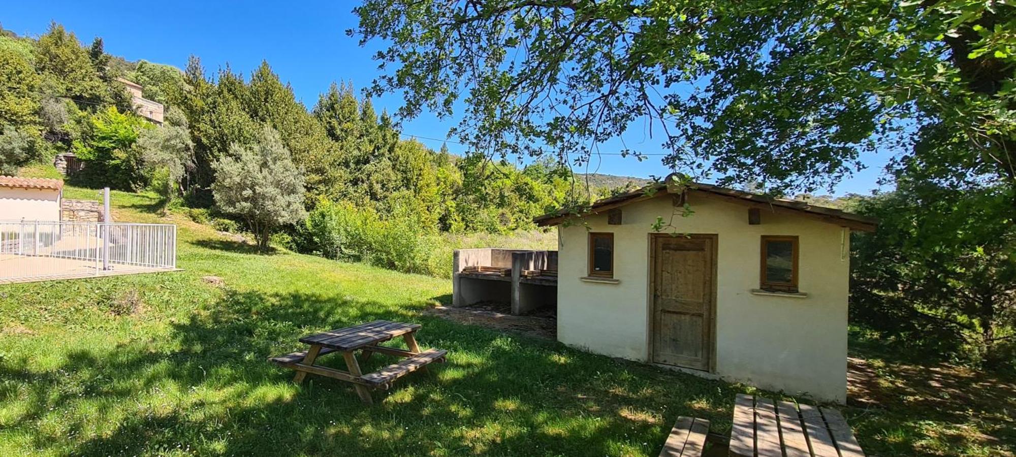 La Bastide De Peyremale, Gites En Cevennes, Piscine, Tennis Bagard Exterior foto